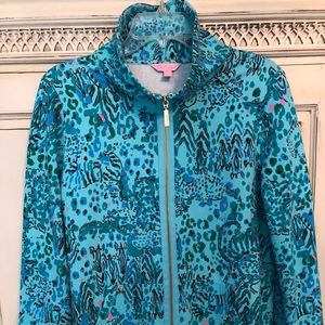 Lily Pulitzer Full Zip Sweatshirt
